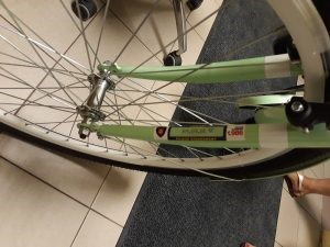 Przykład oznakowania roweru